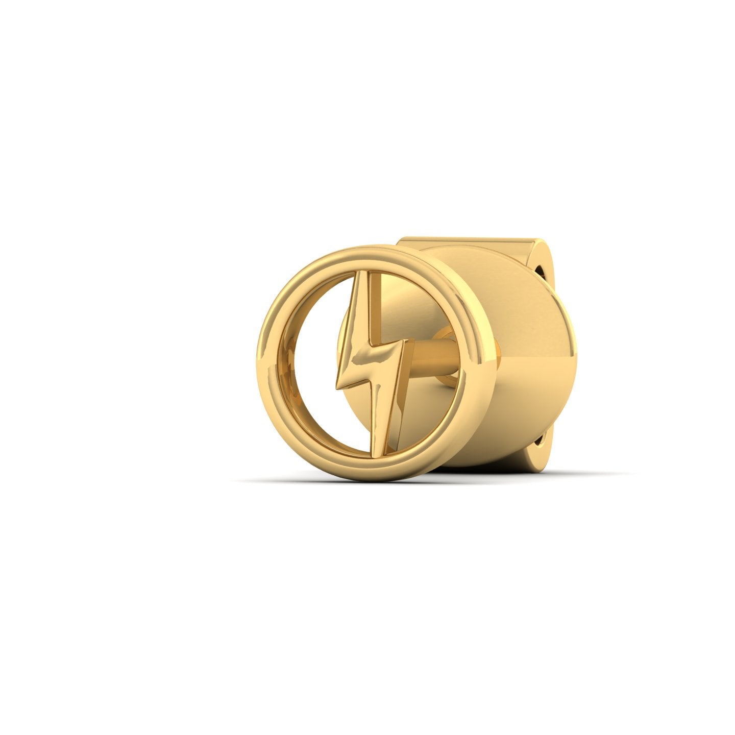 Thunder Side View Earring