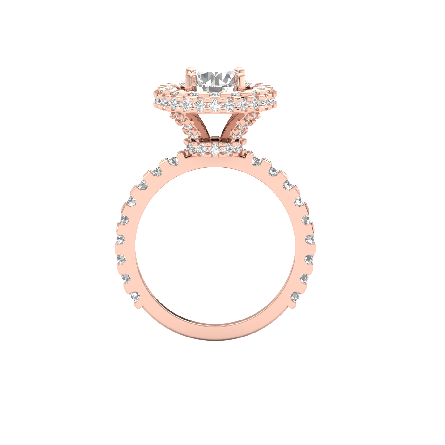 Taisia Diamond Silver Ring for Her