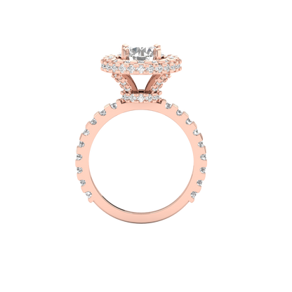 Taisia Diamond Silver Ring for Her