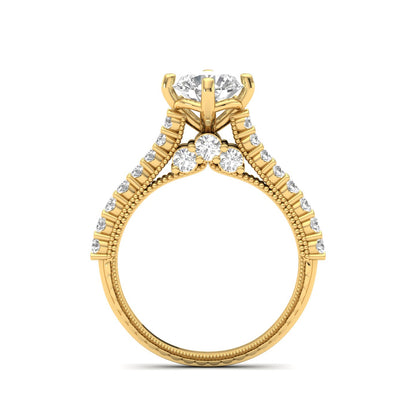 Tiye Diamond Silver Ring for Her
