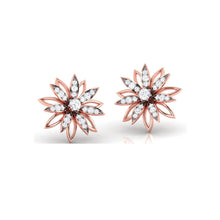 Load image into Gallery viewer, Radiant Bloom Sterling Silver Earrings for Women