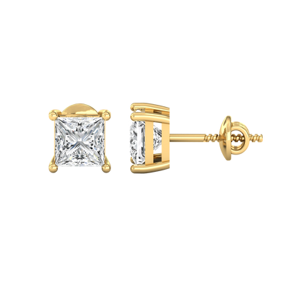 Princess Glow Stud Earrings for Her