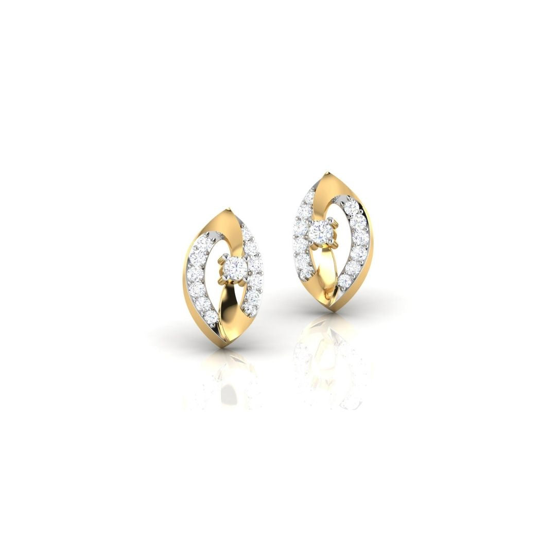 Golden Leaf Earrings
