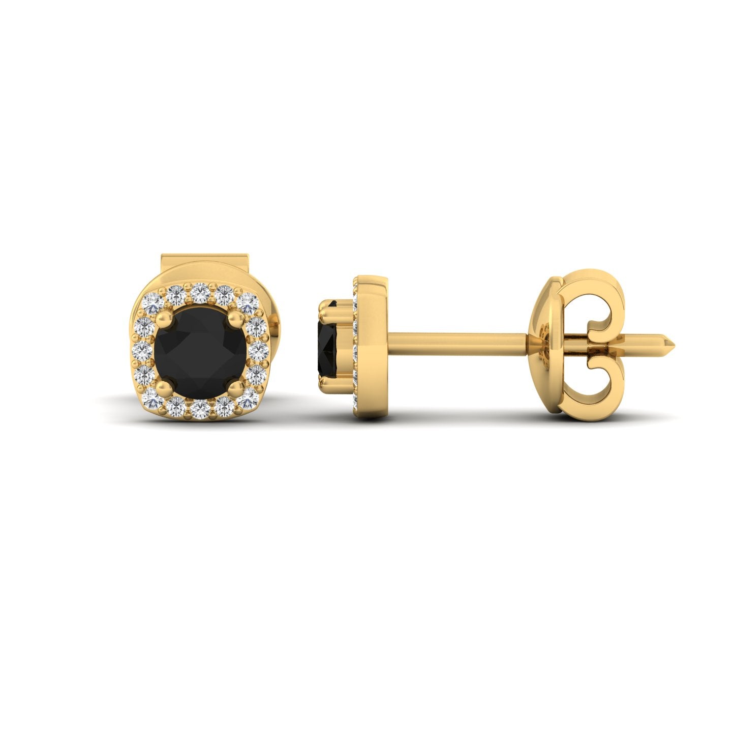 Hades Ear Silver Stud For Men (1 PC ONLY)