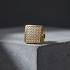 36 square diamond Silver Stud for Men (1 PC ONLY)