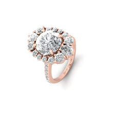 Load image into Gallery viewer, Rose Gold SIlver ring for her