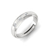 Lucan Silver Adjustable  Ring for Men ( Free Size)