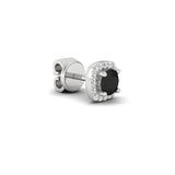 Hades Ear Silver Stud For Men (1 PC ONLY)
