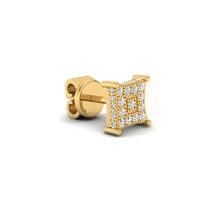 Yellow Variant for Mens stud - Zevar Amaze