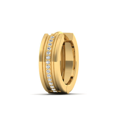 Zevar Amaze Silver Hoop