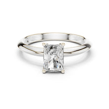 Load image into Gallery viewer, Tisha 1ct Radiant Moissanite Solitaire Diamond Ring for her