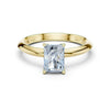 Tisha 1ct Radiant Moissanite Solitaire Diamond Ring for her