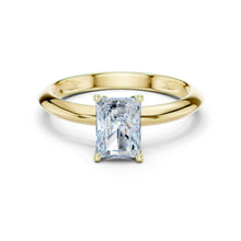 Load image into Gallery viewer, Tisha 1ct Radiant Moissanite Solitaire Diamond Ring for her