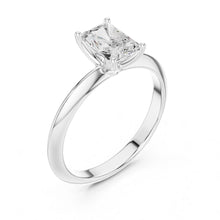 Load image into Gallery viewer, Tisha 1ct Radiant Moissanite Solitaire Diamond Ring for her