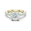 Ridhi 2ct Round Moissanite Solitaire Diamond Ring for her