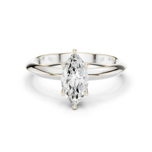 Load image into Gallery viewer, Diara 1ct Marquise Moissanite Solitaire Diamond Ring for her