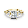 Shanaya 3ct Radiant Moissanite Solitaire Diamond Ring for her