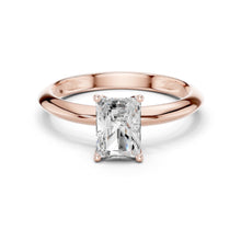 Load image into Gallery viewer, Tisha 1ct Radiant Moissanite Solitaire Diamond Ring for her