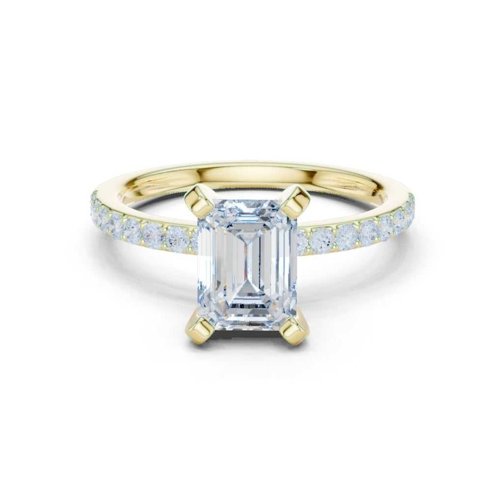 Lavanya 2ct Marquise Moissanite Solitaire Diamond Ring for her