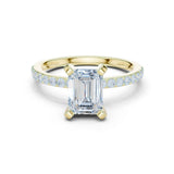 Lavanya 2ct Marquise Moissanite Solitaire Diamond Ring for her