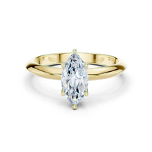 Load image into Gallery viewer, Diara 1ct Marquise Moissanite Solitaire Diamond Ring for her