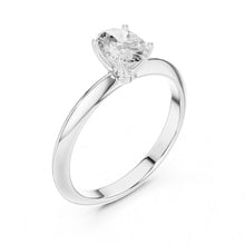 Load image into Gallery viewer, Anaisha 1ct Oval Moissanite Solitaire Diamond Ring for her
