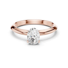 Load image into Gallery viewer, Anaisha 1ct Oval Moissanite Solitaire Diamond Ring for her