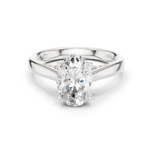 Load image into Gallery viewer, Rhea 2ct Oval Moissanite Solitaire Diamond Ring for her