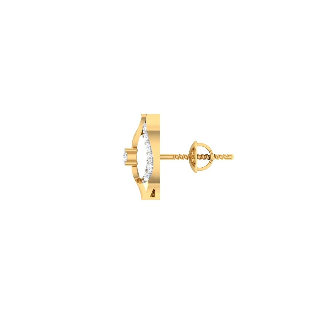 Golden Leaf Earrings