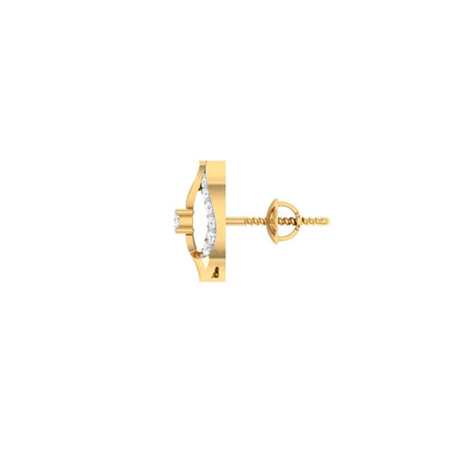 Golden Leaf Earrings