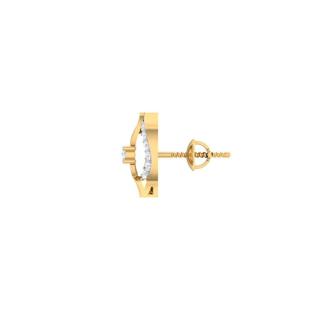 Golden Leaf Earrings