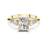 Shanaya 3ct Radiant Moissanite Solitaire Diamond Ring for her