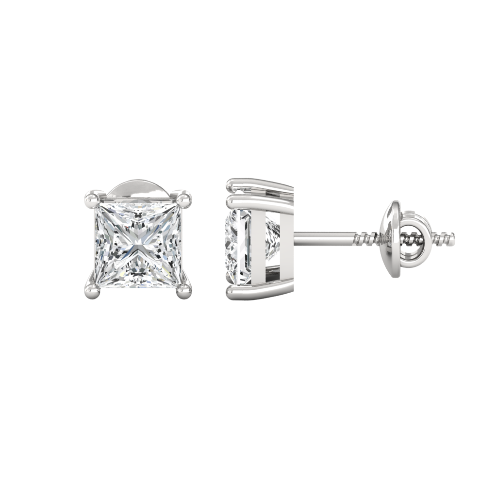 Princess Glow Stud Earrings for Her