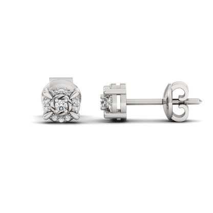 Men earring front and side profile- zevar amaze