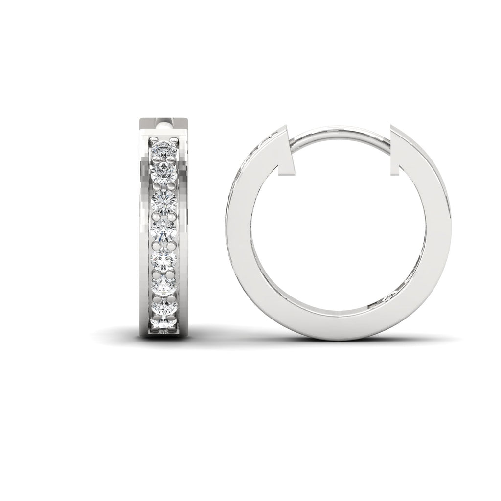 Celeste Diamond hoop bali for her