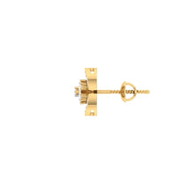 Load image into Gallery viewer, Moon studded earrings