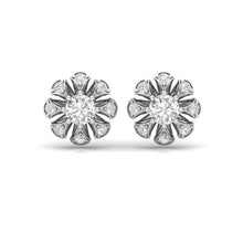 Load image into Gallery viewer, Floral Bloom Sterling Silver Earrings for Her