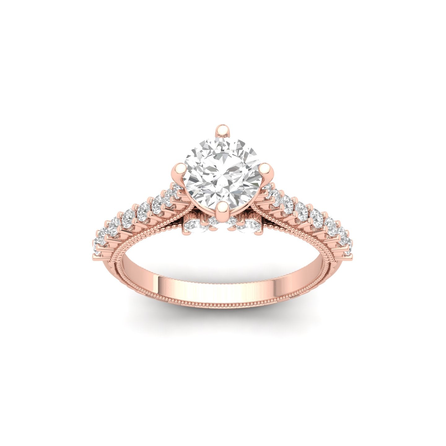 Tiye Diamond Silver Ring for Her