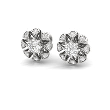 Load image into Gallery viewer, Floral Bloom Sterling Silver Earrings for Her