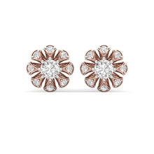 Load image into Gallery viewer, Floral Bloom Sterling Silver Earrings for Her