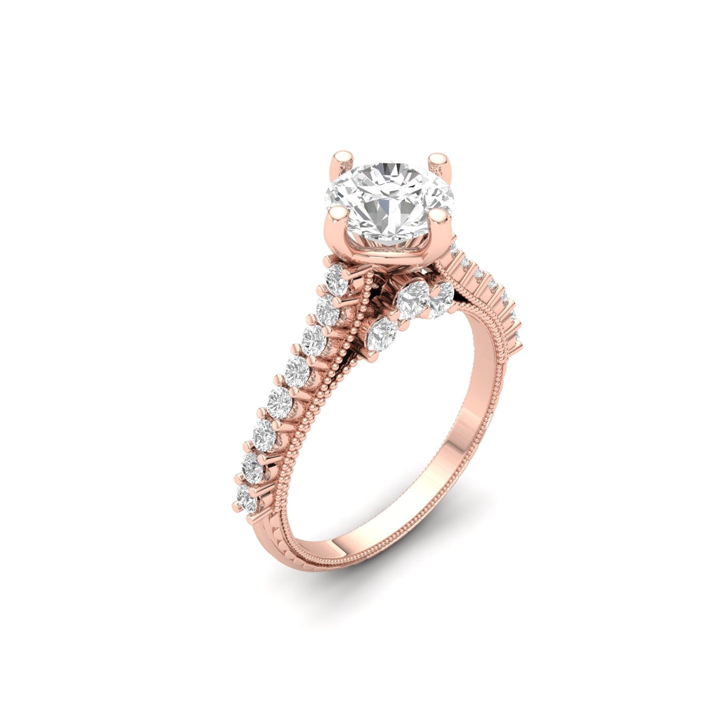 Tiye Diamond Silver Ring for Her