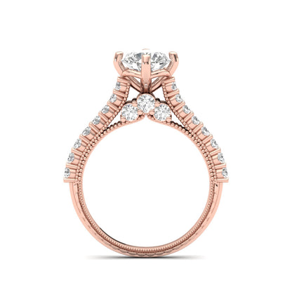 Tiye Diamond Silver Ring for Her
