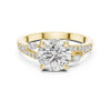 Aanya 2ct Round Moissanite Solitaire Diamond Ring for her
