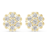 Anika Silver Moissanite Earring for Her