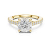 Ridhi 2ct Round Moissanite Solitaire Diamond Ring for her