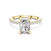 Niharika 2ct Radiant Moissanite Solitaire Diamond Ring for her