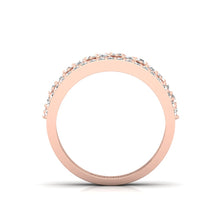 Load image into Gallery viewer, Shimmer Cocktail CZ Band Ring