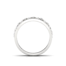 Load image into Gallery viewer, front view of Silver ring for her