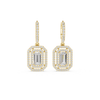 Gargi Silver Moissanite Dangler Earring for Her