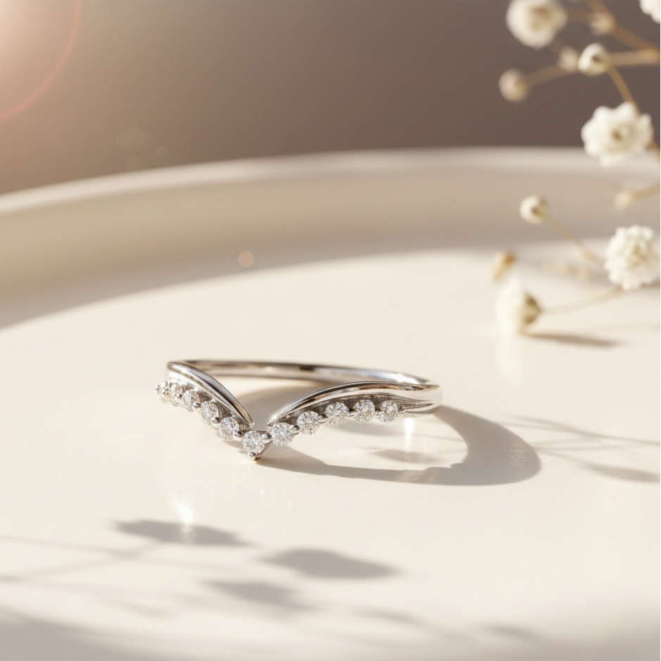 Navya Silver Ring for Women